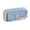Blue, variant on Hyknon Pencil Pouch Bag, Multi-Layer Pencil Cases with Button Flap, Large Capacity Double Zipper Stationery Pouch, Minimalist Solid Color Portable Pen Bag for Office Daily Campus Learning, Beige
