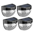 thumbnail image 2 of De Luces Solares Para Vallas, 6 Luces Led Para Jardín, Lámparas Decorativas Impermeables 4 Piezas Eigraketly HA040934-03, 2 of 6