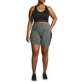 thumbnail image 3 of Under Control Women’s Adult Plus Active Seamless Bicycle Short With Phone Pockets Athletic Shorts, 3 of 7