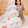 thumbnail image 5 of Soft Peach Cat Pillow Plush Toy Doll, 5 of 5