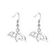 thumbnail image 1 of Fiudx Ofertas relampago Pendientes de Halloween Pendientes de calavera y araña Pendientes desgastados, 1 of 1