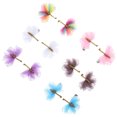 thumbnail image 4 of 6 Pairs Mini Butterfly Hair Clips Small Hair Clips Butterfly Clips Fairy Hair Decorations, 4 of 8