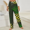 thumbnail image 3 of Pineapple Winter Female Pants Flannel High Waist Women Pants Lady Warm Straight Leg Plush Trousers, 3 of 7