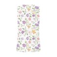 thumbnail image 5 of Women's Plus Size Tank Tops Floral Print Crew Neck Pleated Sleeveless Shirts Summer Casual Loose Tunic Tops (4XL, Multicolor 2), 5 of 6