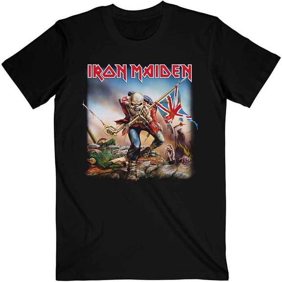 Iron Maiden Unisex T-Shirt Trooper (Small)