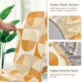 thumbnail image 5 of Yayeee 2 Pack Dining Chair Covers Stretch Parson Chairs Slipcovers Seat Protector, Geometric Circles, 5 of 6