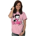 thumbnail image 4 of Vintage Betty Boop Cartoon Love Women's Graphic T Shirt Tees Brisco Brands S, 4 of 5