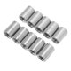 thumbnail image 4 of Whataatahia 10 Piezas Tuerca Conector Redonda M10x1.5 L20mm Hilo Hembra de Acero Inoxidable Tuercas de Acoplamiento Redondas Juego de Varillas Roscadas, 4 of 8