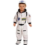 Aeromax Jr. Astronaut Suit Fancy-Dress Costume for Boys with Official NASA Patches for Ages 3-6, Toddler Size 4T