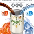thumbnail image 4 of 1pc insect 30oz Tumbler with Straw & Handle - Insulated Stainless Steel Cup | Holiday Gift for Man Women (Christmas, Valentine's, Birthday), 4 of 7