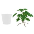 thumbnail image 1 of Planta falsa para el hogar con hojas artificiales de Monstera Deliciosa Toystoory, 1 of 6