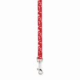 thumbnail image 3 of Casual Canine CC Patterns Lead Bone 6Ftx1In Red, 3 of 3