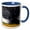 Blue/White, variant on 3drose, Image of Tornado Clouds over Country Field, 15oz Mug