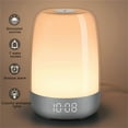 thumbnail image 3 of Wake Up Light Alarm Clock Option Bedsides Lamp Sunrising Simulated Natural Awak, 3 of 9