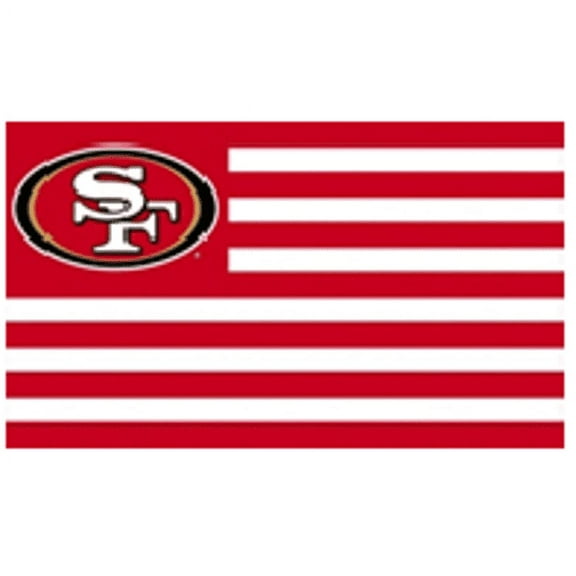 NFL San Francisco (3'x5') Heavy Duty Single Sided Flag