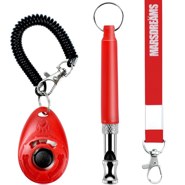 Pet Training Clicker & Whistle MARSDREAMS para cachorros