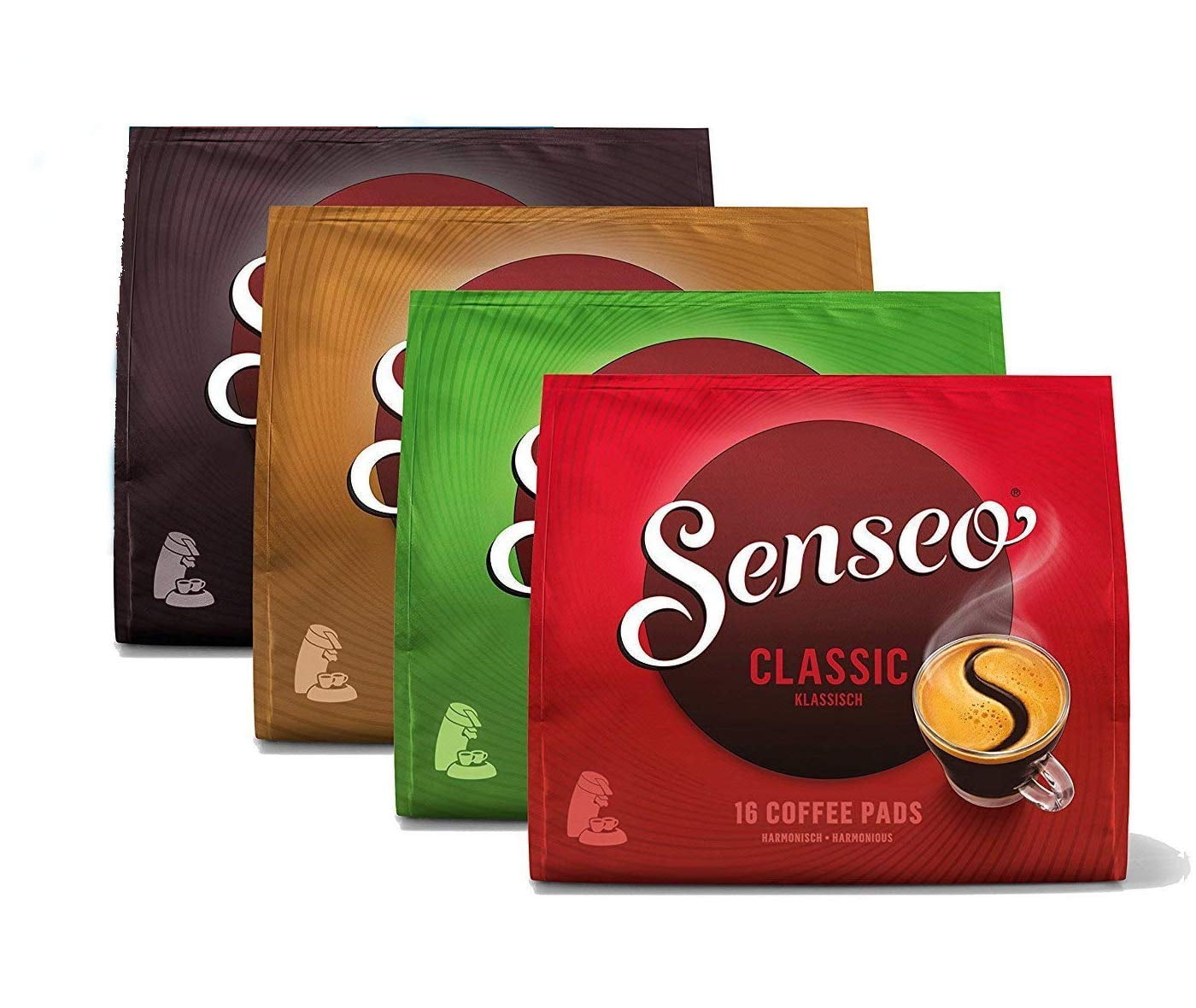 Buy Senseo Variety Pack of Coffee Pods, â€“ Mild, Classic, Strong and