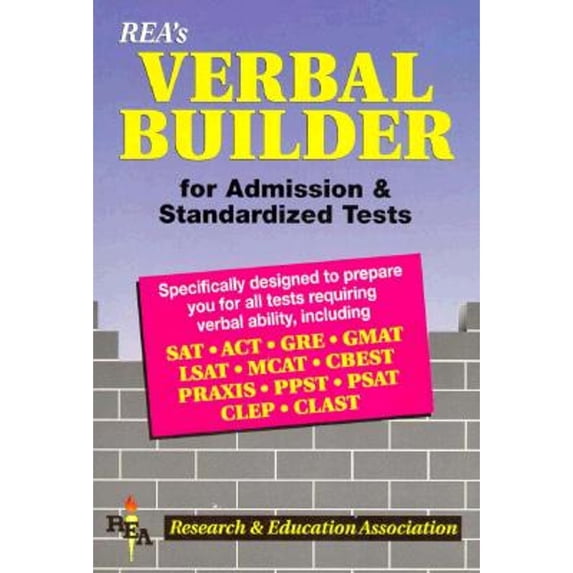 Pre-Owned Verbal Builder for Admission and Standardized Tests (Paperback) 0878918752 9780878918751