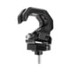 thumbnail image 1 of Gancho colgante ajustable para motocicleta, gancho doble tipo cuerno, soporte para casco y equipaje para scooters y bicicletas, negro tono titanio 1 Pc, 1 of 7