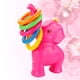 thumbnail image 3 of 1 juego de juguetes de plástico para lanzar aros, divertido juego interactivo para niños, para exteriores y hogar (estilo elefante rosa)., 3 of 5