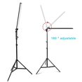 thumbnail image 3 of Portable Dimmable LED Filming Video Lights Kit with Tripod Stand 36Wx2 for Photography Photo Studio Continuous Output Handheld Lamps Lighting Kit Camera Shooting,YouTube-2 Pack-Lightweight, 3 of 3