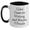 White/Black, variant on Creative Writing Enthusiast's Delight, Gifts from Friends for Creative Writing, Two Tone Coffee Mug, I Like Creative Writing And Maybe 3 People