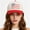 Red, variant on Scollop and Bow Flag Hat Two Toned Vintage Hat Stylish Cute Trendy Snapback Hat Vintage Baseball Cap Red Free Size