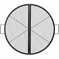 thumbnail image 2 of TEQIN Heavy Duty Fire Pit Cooking Grill Grates with Support X Wire,Outdoor Round BBQ Campfire Grill Grid For Camping Cookware,Steel Campfire BBQ Grill Grid, Portable Camping Cookware with Handle, 2 of 9
