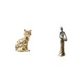 thumbnail image 1 of Adorno De Chimenea Con Escultura De Gato, Figura Decorativa De Mujer Tribal Africana, Ligera, Artesanal, Arte Femenino, Decoración Para El Hogar Y Hoteles, 1 of 8