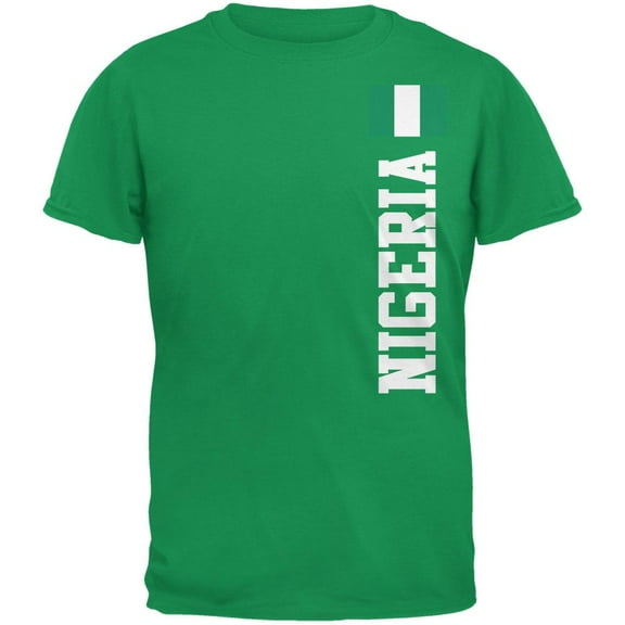 World Cup Nigeria Green Adult T-Shirt - 3X-Large