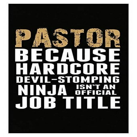 Funny Pastor Poster - Wall Art for Entertainment Gift