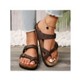 thumbnail image 7 of Summer Beach Sandals - Adjustable Buckle & Comfortable Cork Footbed for Women, 7 of 7