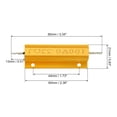 thumbnail image 2 of Unique Bargains 100W 0.33 Ohm Aluminum Shell Resistor Housing Resistor Housed Case Wirewound Resistors Power Resistor, 2 Pack, 2 of 5