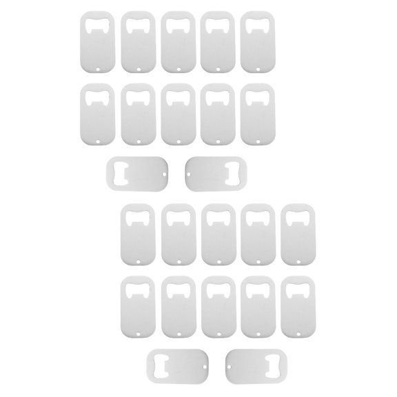 unbranded 24 pcs Beer Bottle Openers Stainless Steel Bottle Openers Beer Soda Beverage Openers Manual Bottle Openers