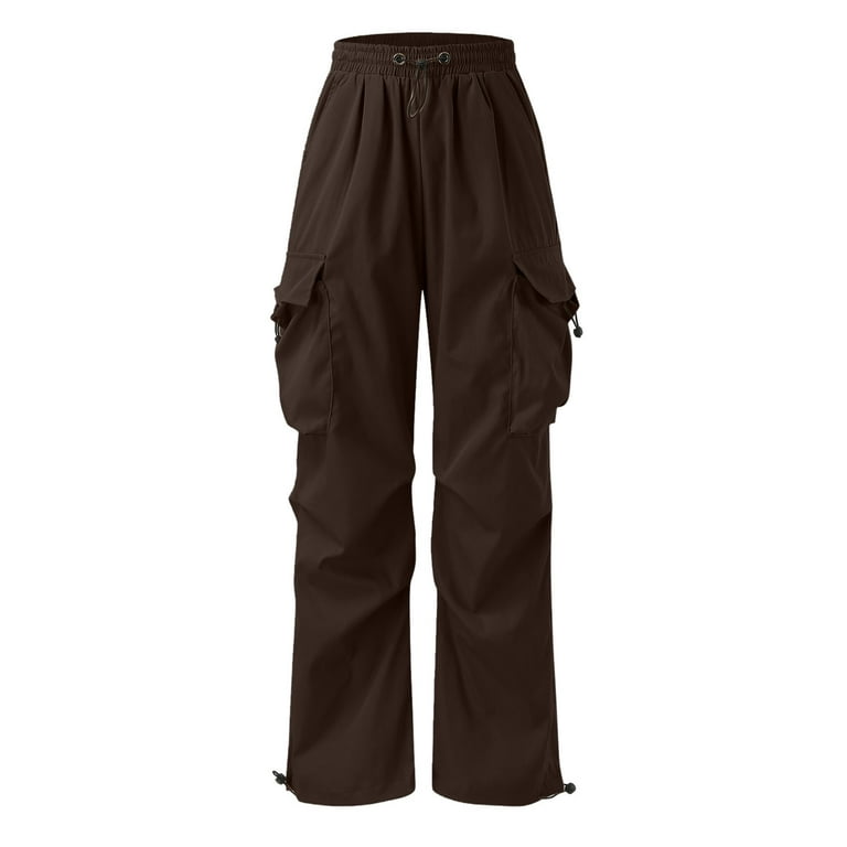 NIEWTR Cargo Pants for Men Workout Parachute Pants Mens 80S
