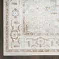 thumbnail image 5 of Nourison Astra Machine Washable 4' x 6' Grey Vintage Indoor Rug, 5 of 9