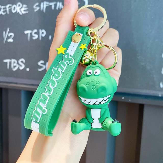 Disney Toy Story llaveros Anime Buzz Lightyear Woody Lotso llavero colección muñeca bolsa coche accesorio Navidad cumpleaños regalos xuanjing unisex