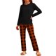 thumbnail image 2 of Conjuntos de blusas y camisas de cuello redondo y manga larga para niños y niñas, moda con rayas bonitas, pantalones suaves de manga larga, traje para niña, pantalones superiores, 2 of 6
