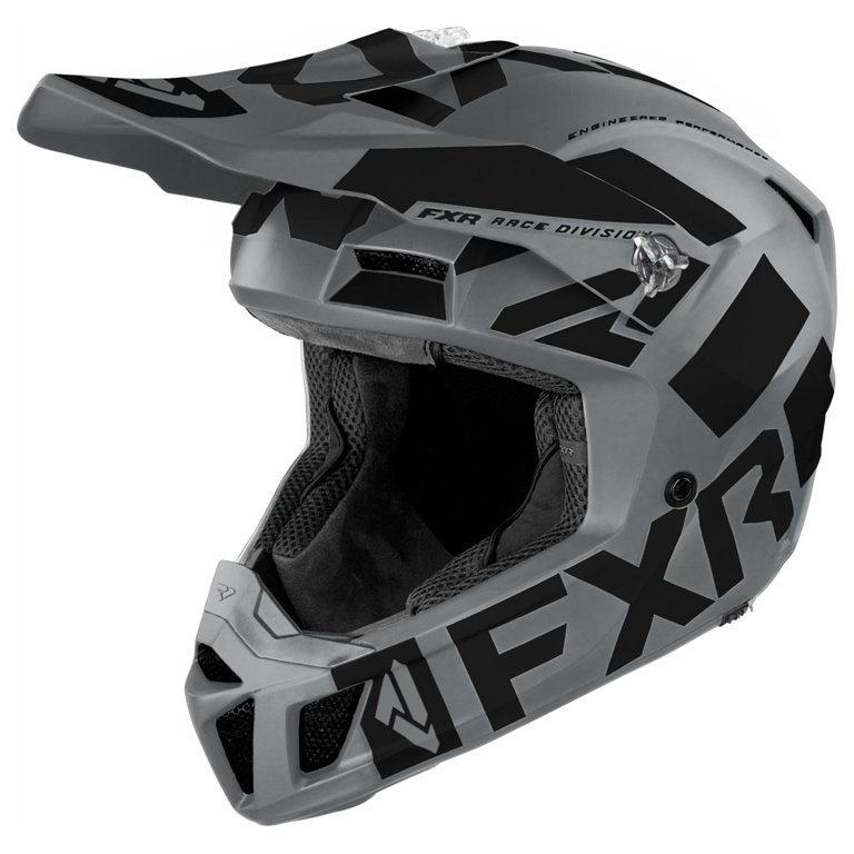fxr motorcycle helmet Torque X Team w/ E Shield & Sun Shade Black/Lime / 2XL cheek pad sizes available FXR Helium Carbon Fiber Lightweight