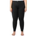 thumbnail image 6 of Fruit of the Loom Women's Rib Thermal Bottom 2pk, Sizes XS-4X, 6 of 19