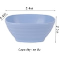 thumbnail image 5 of 20 Pack Unbreakable Cereal Bowls, 20 Oz Wheat Straw Bowls, Reusable Soup Bowls for Snacks, Rice, Condiments, Side Dishes, Ice Cream, Microwave and Dishwasher Safe$$Home Decor, Kitchen, & Other, 5 of 5