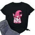 thumbnail image 1 of Cameland T-shirt pour Femmes Manches Courtes Imprimé Saint-Valentin Décontracté, 1 of 7