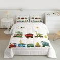 thumbnail image 2 of Castle Fairy Kids Teens Kawaii Dinosaur Elephant Bedding Comforter Set 2pcs,Cartoon Railway Train Twin Comforter Sets Microfiber,Steam Engine Railroad Breathable Bedding Set,Microfiber Bedroom Decor, 2 of 8
