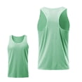 thumbnail image 1 of DPTALR Men's Solid Color Sleeveless Hooded Blouse, 1 of 7