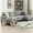 Light Grey, variant on BALUS 114" U Shaped Sectional Sofa,Oversize Modular Couch and Gray Sofa for Living Room, 4-Seat Sectioanl Sofa with Chaise, Dark Grey