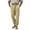 Khaki, variant on Jalioing Men's Cotton Linen Pants Loose Straight Leg Drawstring Waist Lounge Trousers Casual Summer Beach Pants