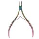 thumbnail image 1 of Pince à cuticules en acier inoxydable, coupe-cuticules coloré pour ongles et ongles d'orteils, outil de pédicure pour nail art, 1 of 4