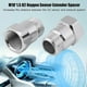 thumbnail image 2 of 2Pcs 32mm M18*1.5 O2 Oxygen Sensor Extender Extension Spacer Bungs Adapter Silver, 2 of 4