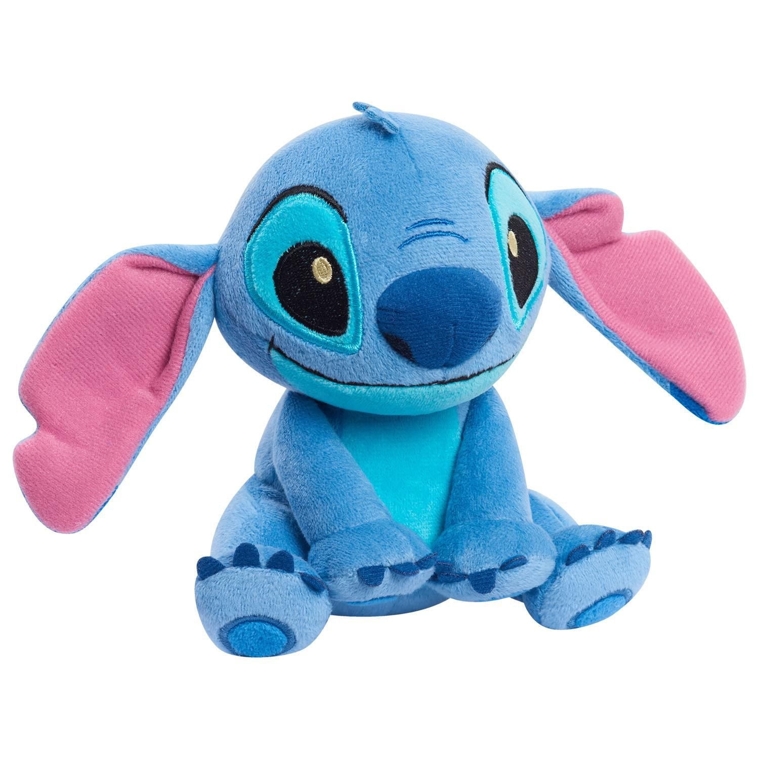 Peluche à Grains Disney Lilo et Stitch de 19 cm (7,5 pouces), Stitch à Oreilles Pendantes