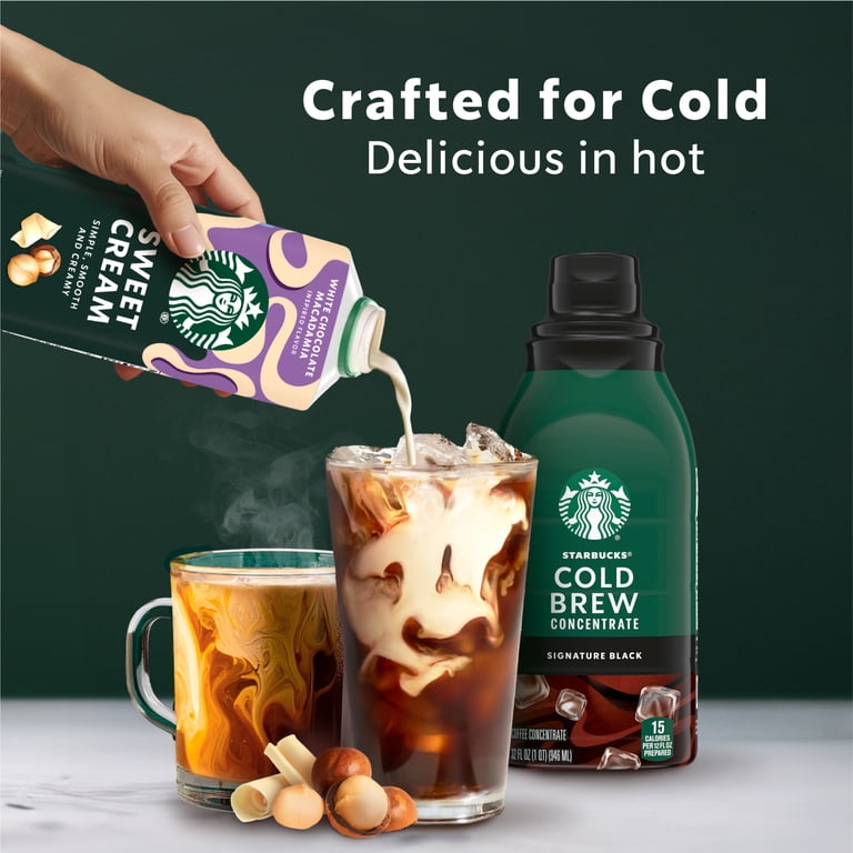 Starbucks White Chocolate Macadamia Flavored Sweet Cream Creamer